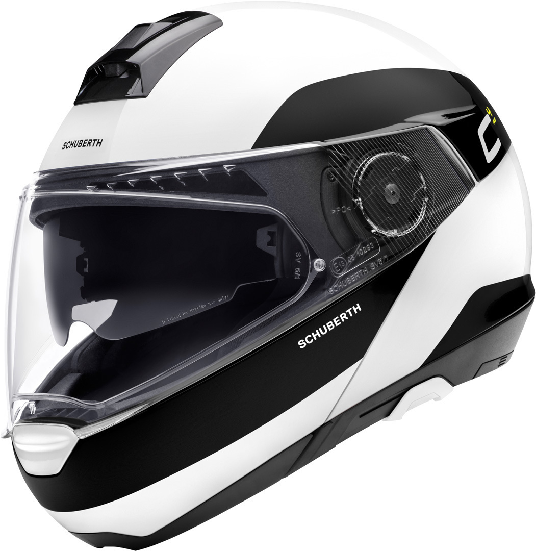 Schuberth C4 Pro Fragment Helm wit/zwart S (55) Figuur 1