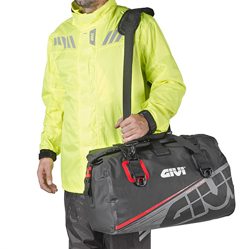 GIVI Easy-T Geantă rezistentă la apă de 40 L Negru/Gri/Roșu 40 Ltr. Figura 2