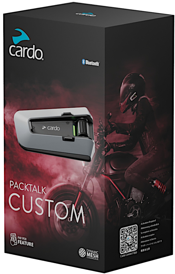 Cardo Packtalk Custom Komunikačný systém Jednotná sada Obrázok 1 Cardo Packtalk Custom Komunikačný systém Jednotná sada Obrázok 1