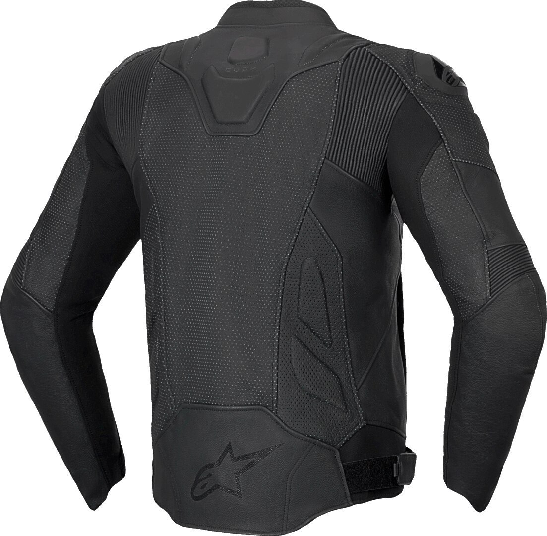 Alpinestars Dusk Airflow perforated Motorcycle Leather Jacket black 52 Figure 2