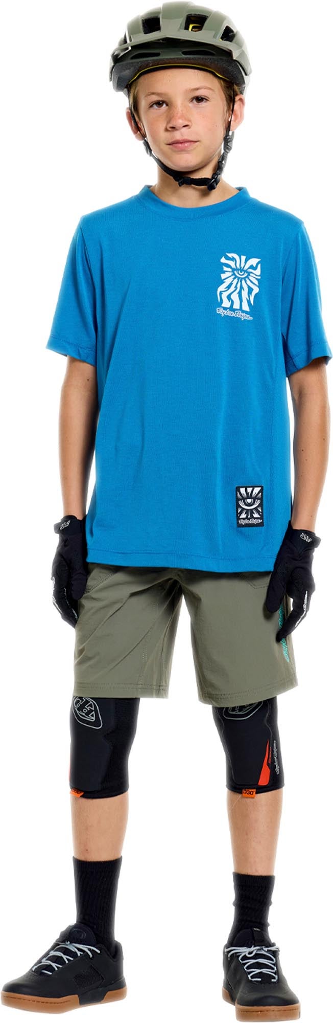 Troy Lee Designs Skyline Ride One Eye Maglia da bicicletta giovanile a maniche corte M Figura 11