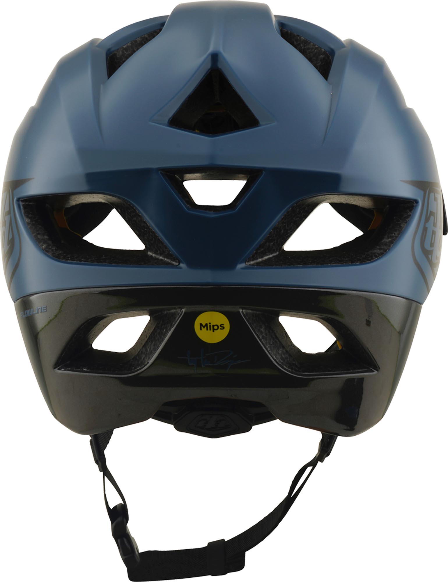 Troy Lee Designs Mips Flowline Point Bicycle Helmet blue matt/black M-L (57/59) Figure 6