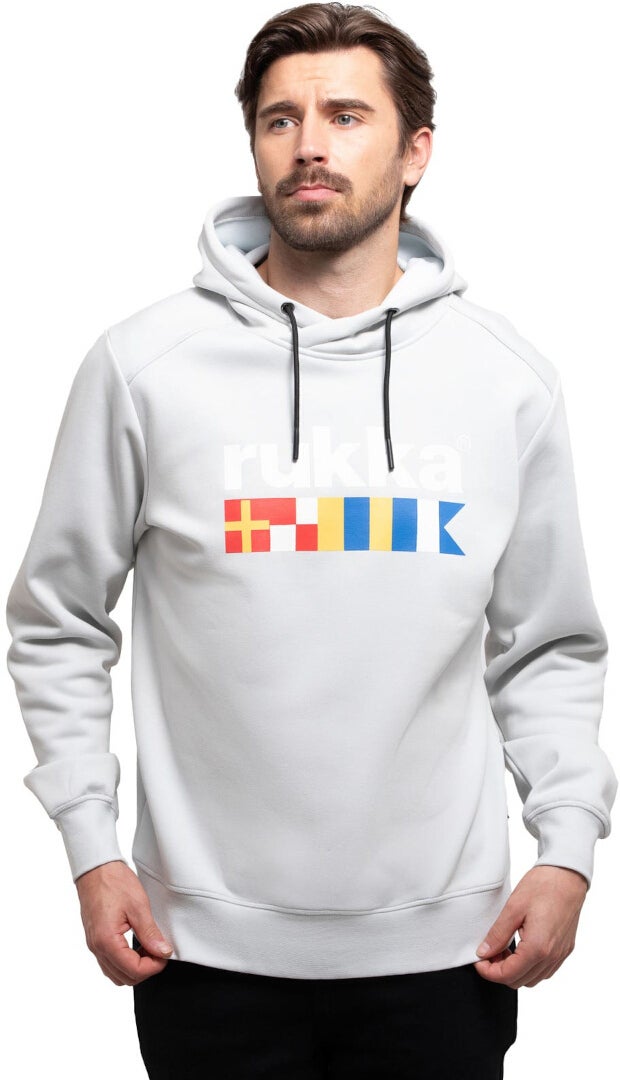 Rukka R-Crew 2.0 Hættetrøje lysegrå M Figur 4
