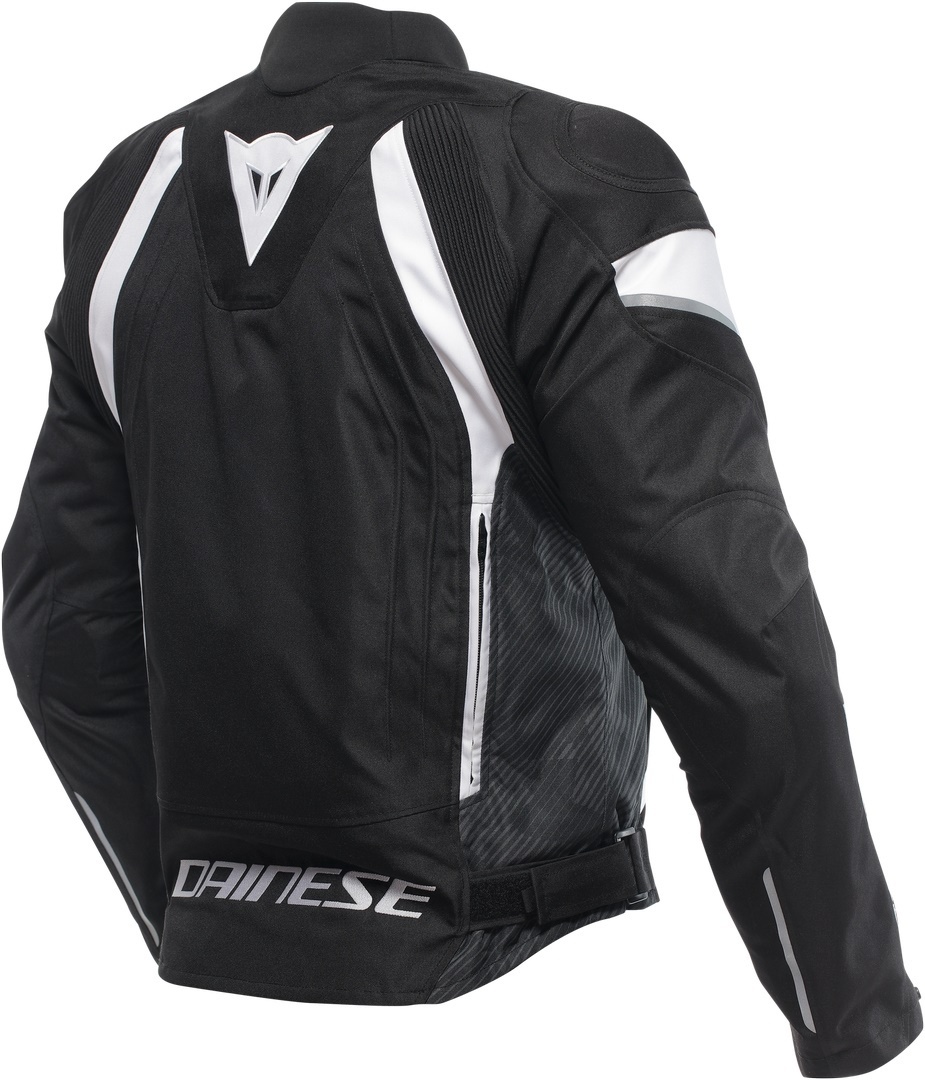 Dainese Avro 5 Motorcycle Textile Jacket black/white 54 Figure 2
