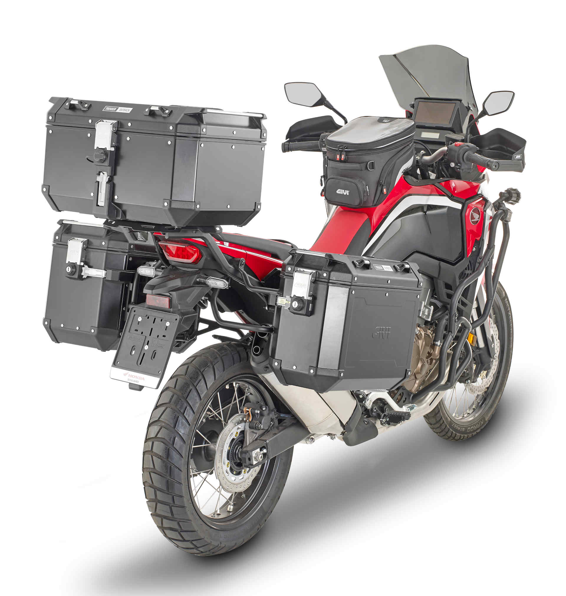GIVI Seitenkoffer-Träger ONE-FIT MONOKEY®CAM für CRF1100L Africa Twin (20-21) Figur 1