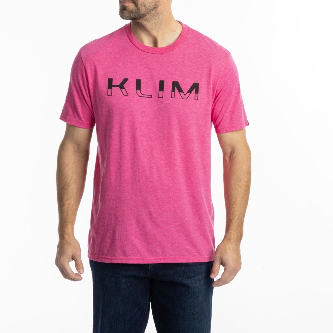 Klim Petrol Tri-Blend Triko Černá/růžová M Obrázek 1