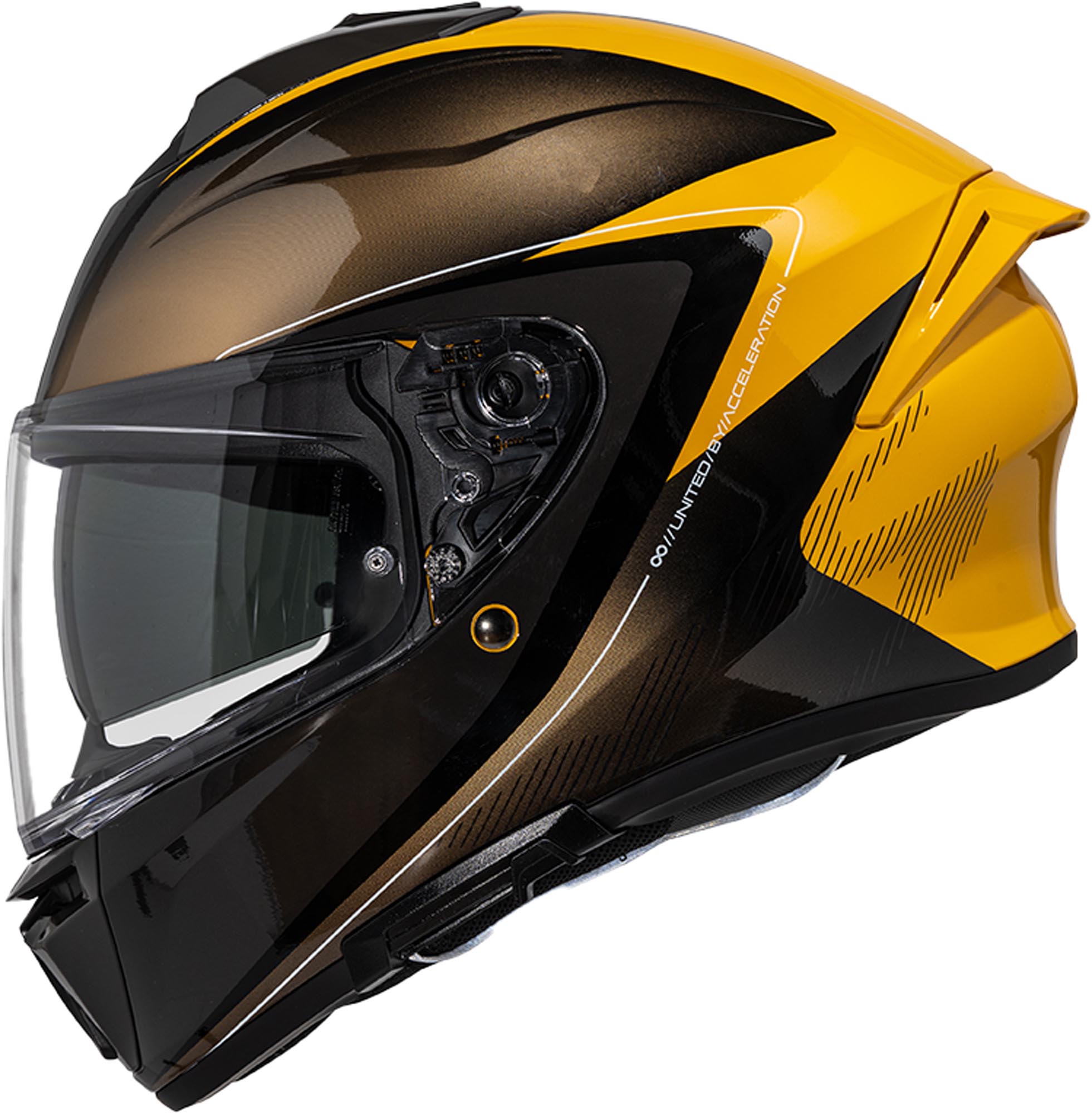 IXS Rapid 1.0 Graphic Helm anthrazit/orange XS (55/56) Abbildung 2
