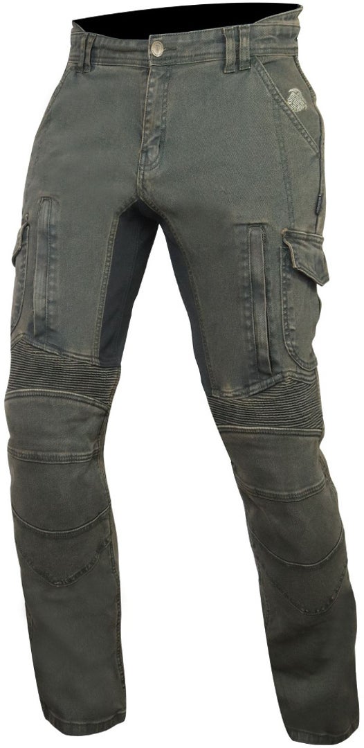 Trilobite Acid Scrambler Jeans moto Vert 34/32 Figure 1