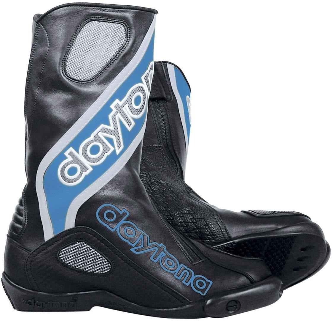 Daytona Evo-Sports GTX Gore-Tex waterproof Motorcycle Boots black/blue 40 Figure 1