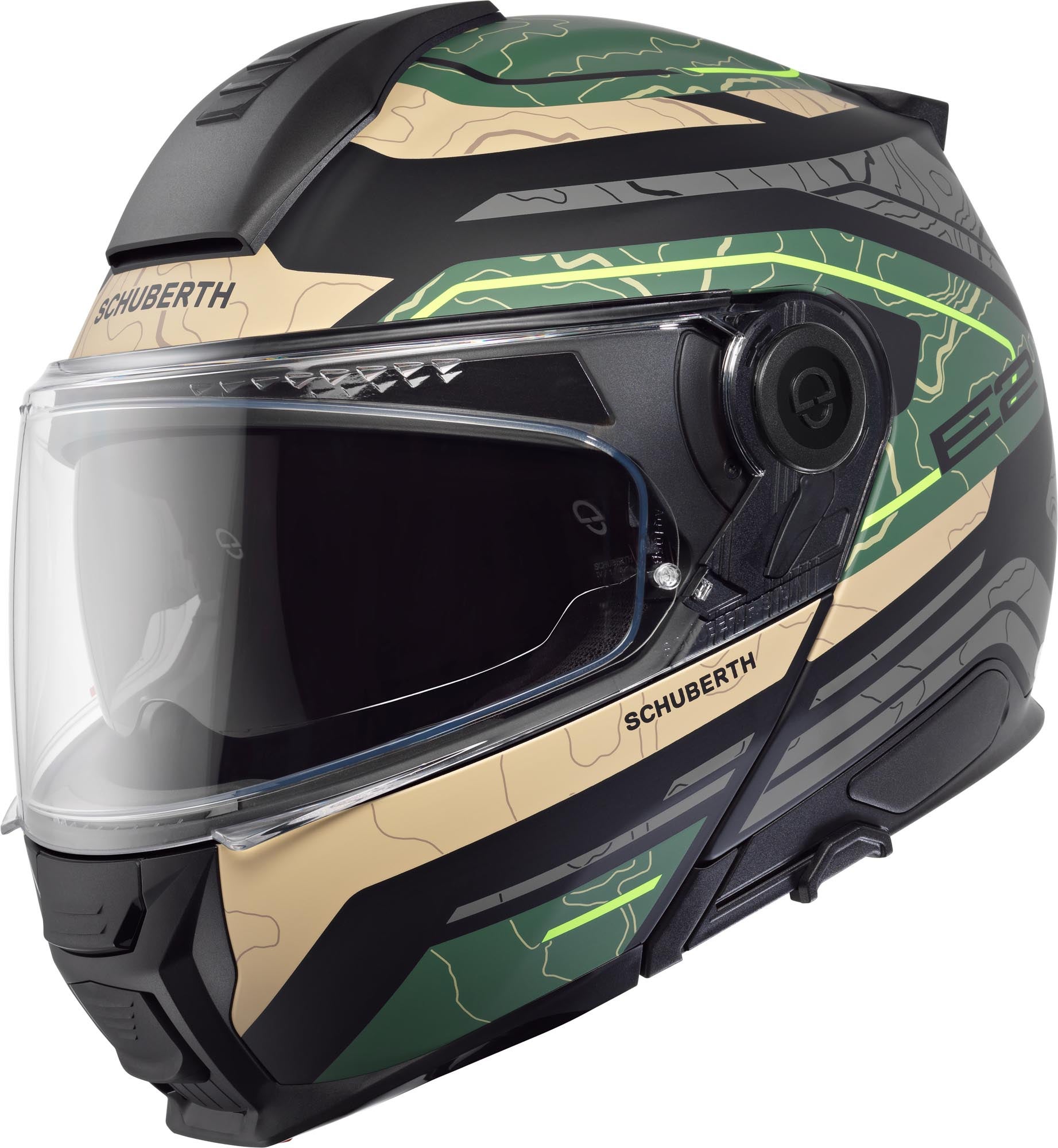 Schuberth E2 Expedition Čelada zelena M (57) Slika 2