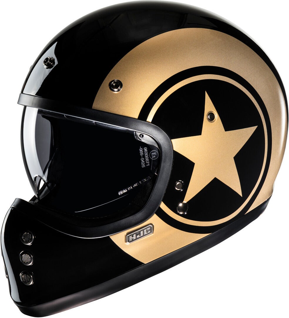 HJC V60 Nyx Hjelm Sort/guld M (57/58) Figur 2