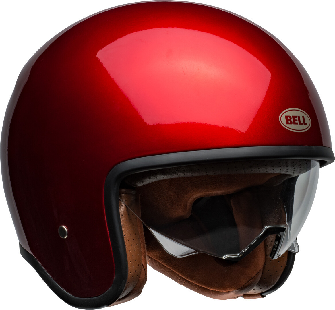 Bell TX-501 Solid Jet Helmet red M (57/58) Figure 2