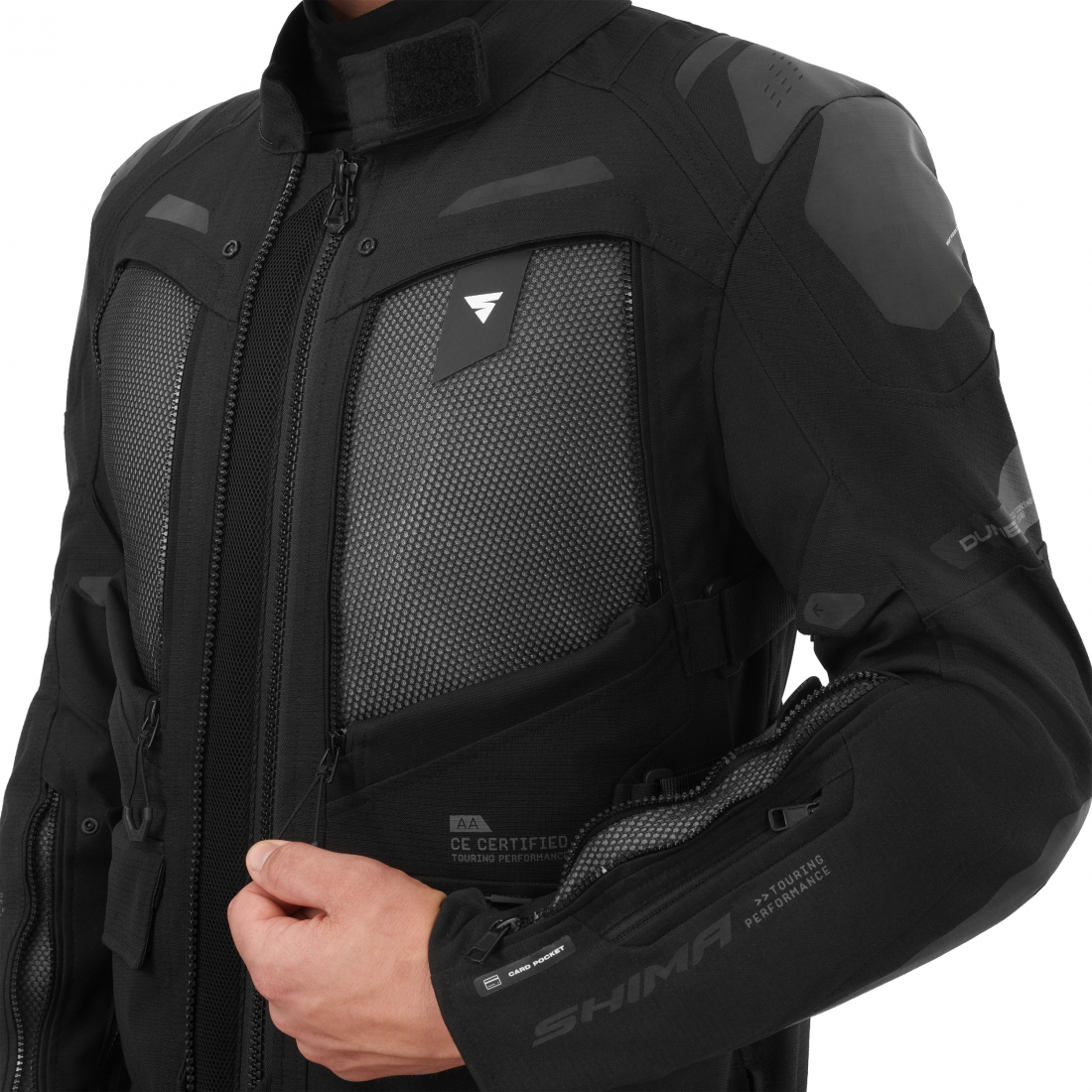 SHIMA Dune 2.0 Motorcycle Textile Jacket black L Figure 16