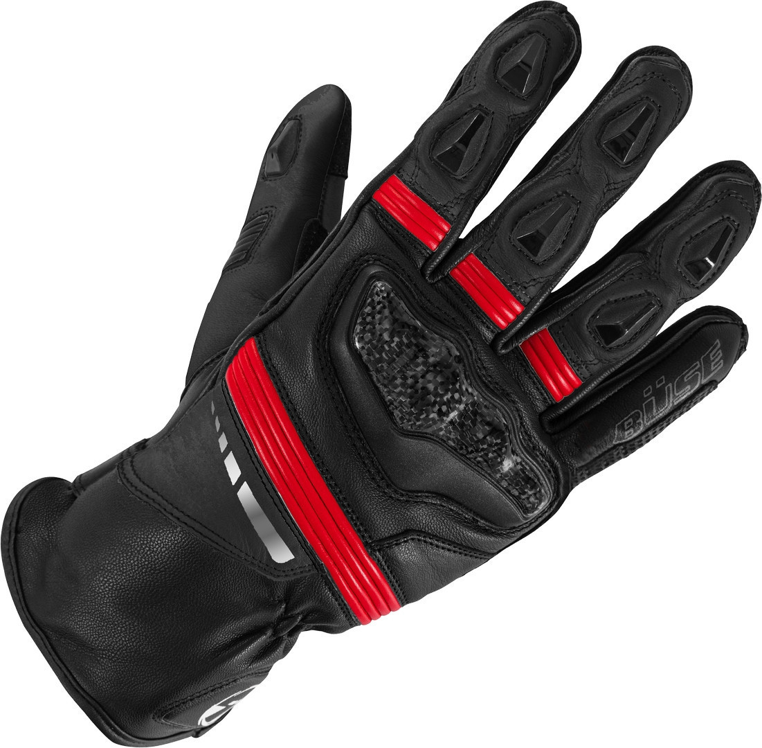 Büse Escape Motorrad Handschuhe schwarz/rot 10 Abbildung 1