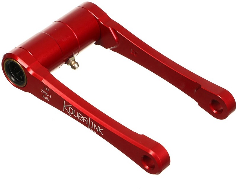 KOUBALINK Kit de coborâre (44,5 mm) Roșu - Honda CRF250L Rally Figura 1