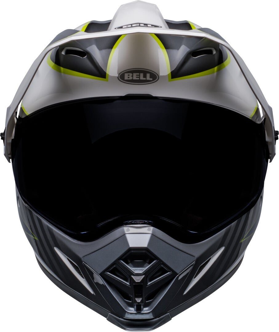 Bell MX-9 Adventure MIPS Dalton Motorcross helm Wit/geel XL Figuur 3