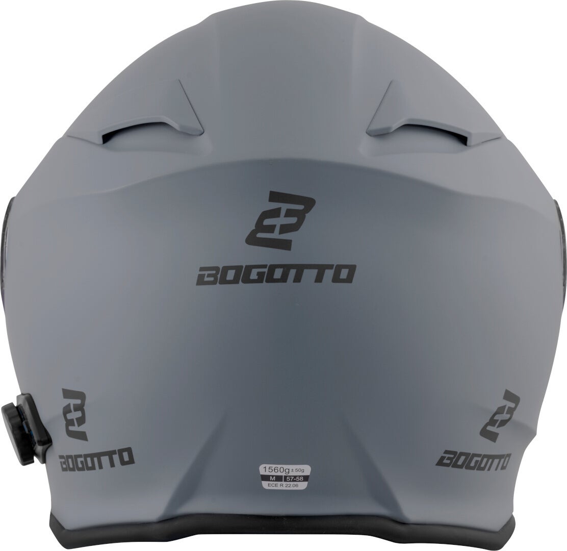 Side view of Bogotto H271 BT Bluetooth Helmet