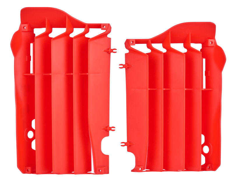 POLISPORT Rött kylarskydd Honda CRF450R Figur 2