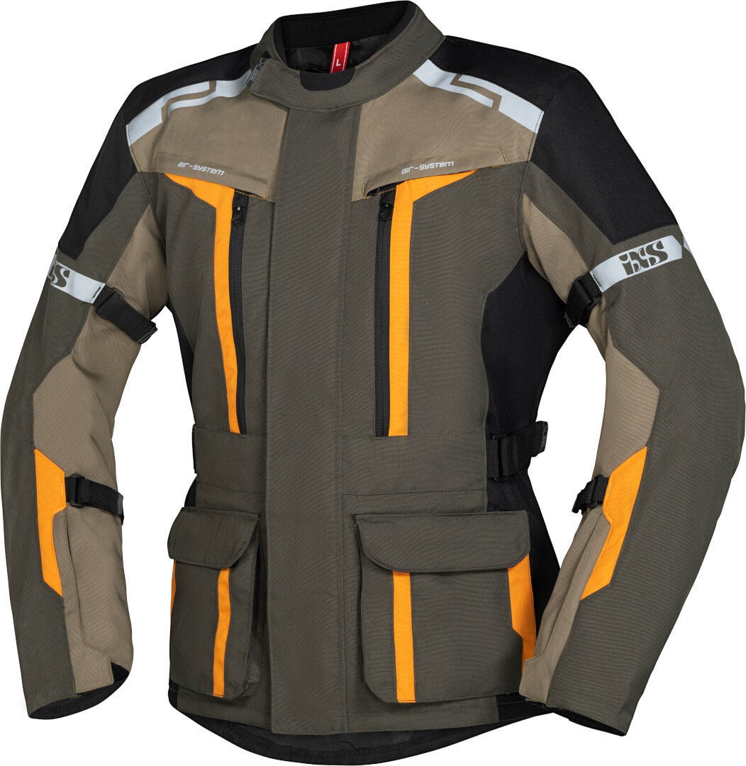 IXS Evans-ST 2.0 Waterproof Touring Motorcycle Textile Jacket olive XL Figure 1