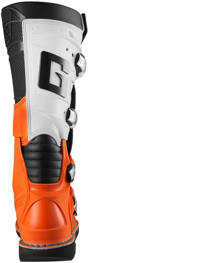 Gaerne GX-1 Goodyear Botas de motocross Laranja/Branco 47 Figura 4