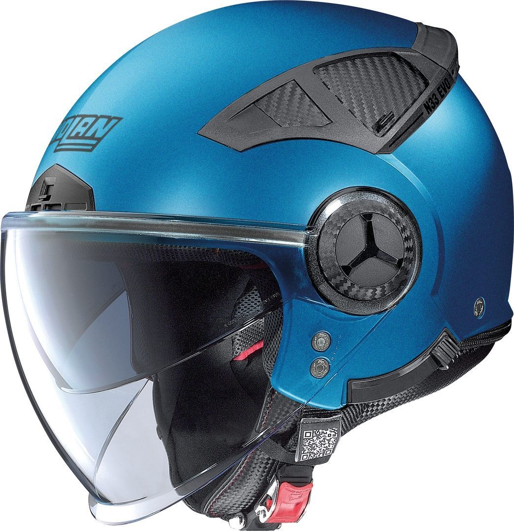 Nolan N33 Evo Classic Casco Jet blu XS (55) Figura 1