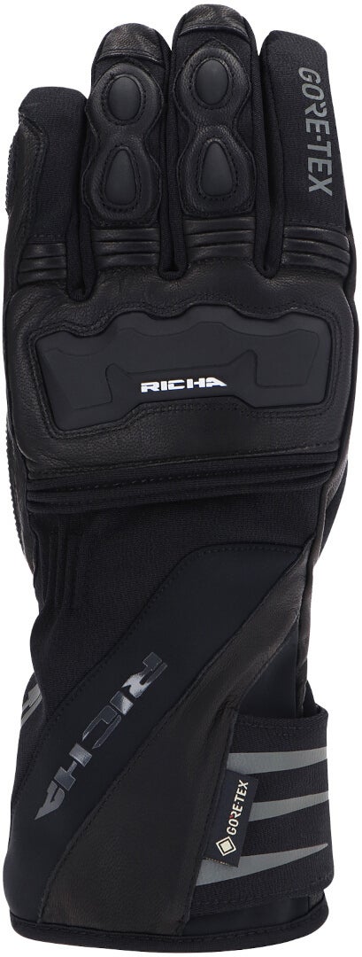 Richa Cold Protect Gore-Tex vandtætte motorcykelhandsker Sort XL Figur 1