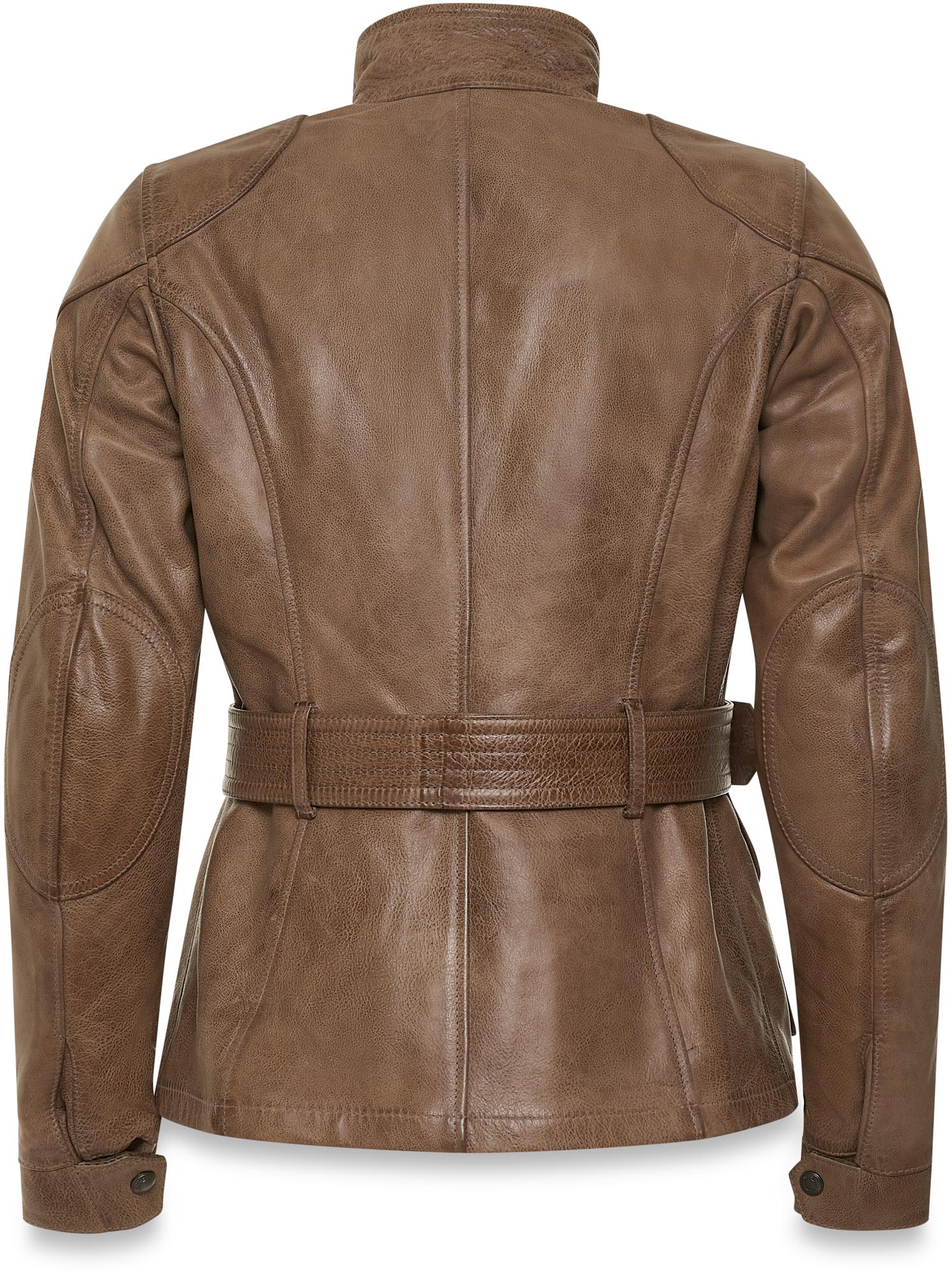Belstaff Trialmaster Ladies Motorcycle Waxed Leather Jacket 40 Figure 2