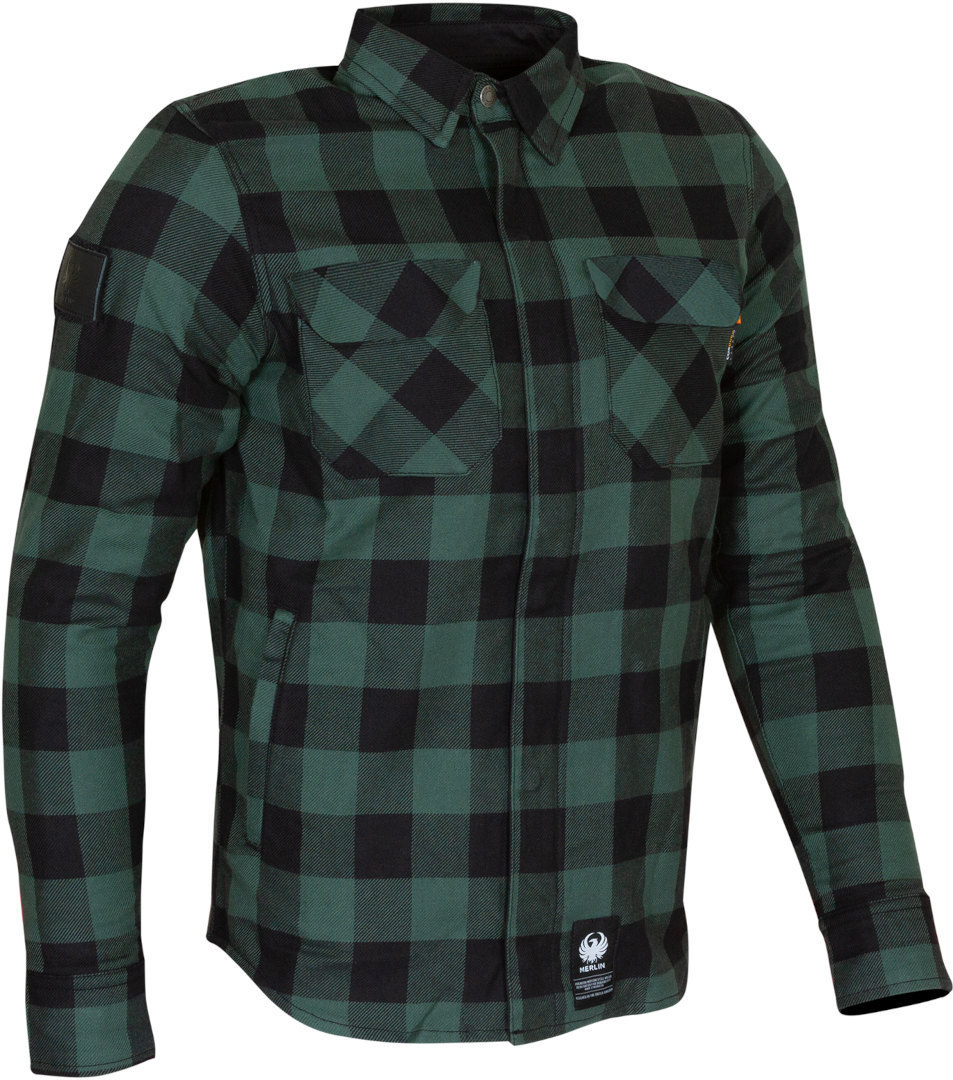 Side view of Merlin Sherbrook D30 Single Layer Motorcycle Shirt