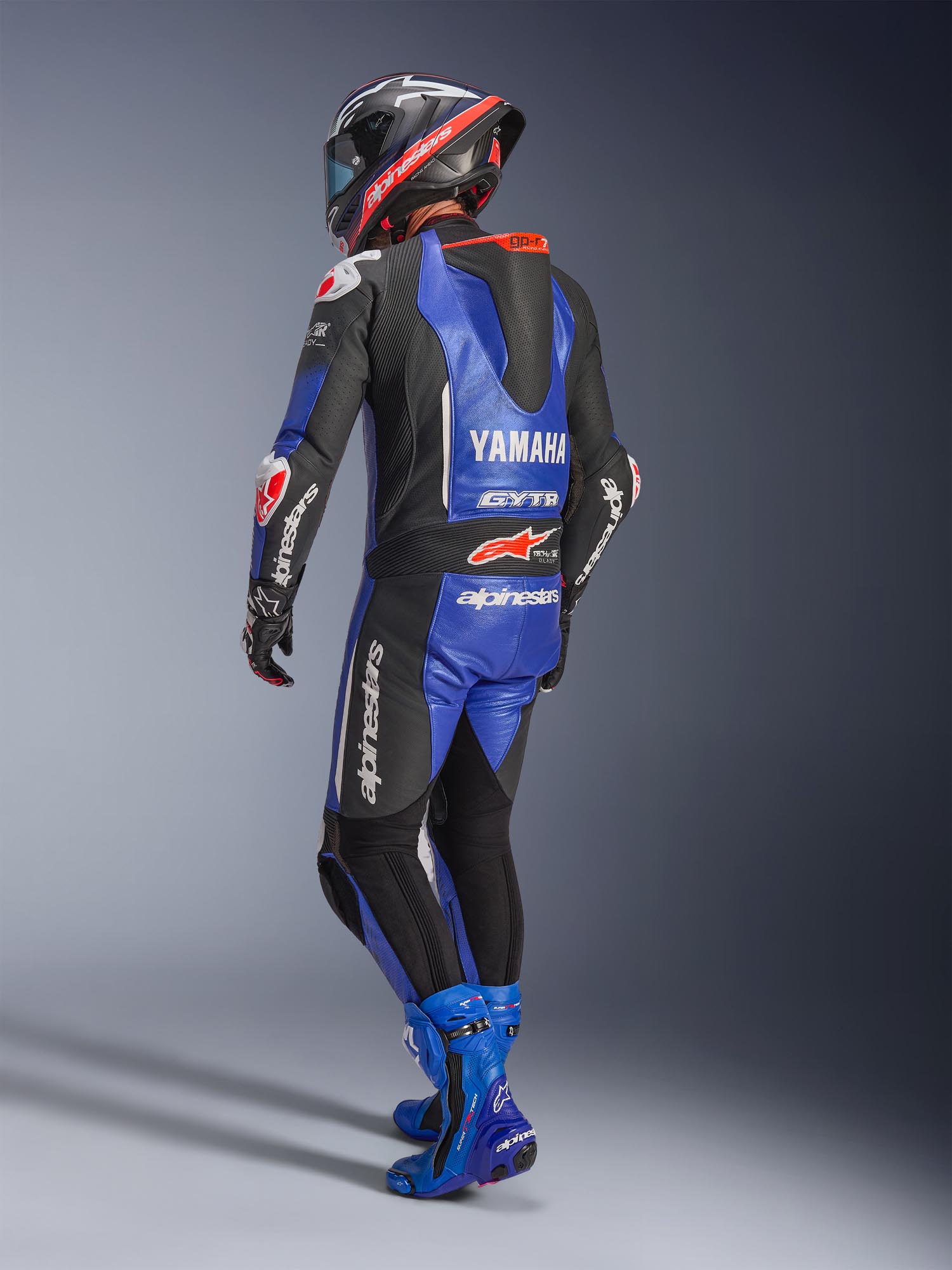 Alpinestars YAMAHA GP-R7 perforated 1- Piece Motorcycle Leather Suit 50 Figure 6
