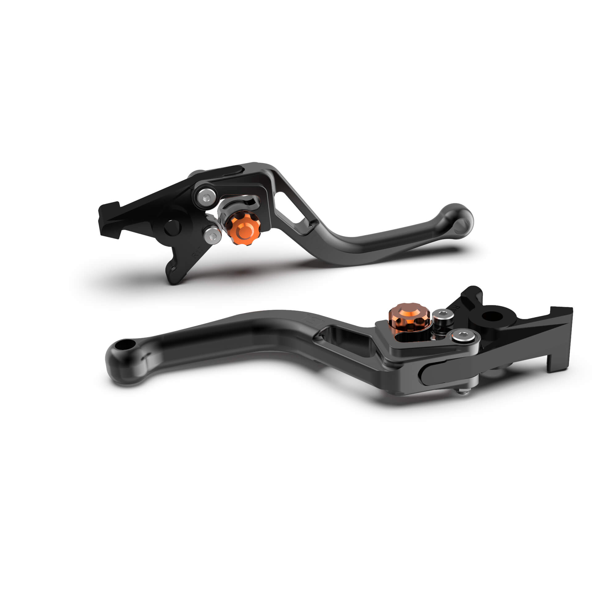 LSL Kupplungshebel BOW L14, kurz schwarz Orange Abbildung 1