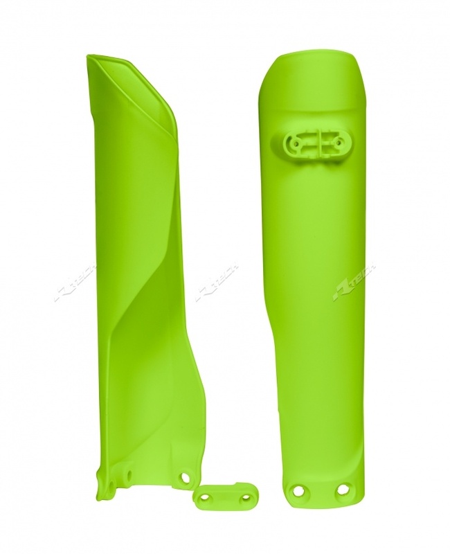 Race Tech Gaffelskydd - fluorescerande gul Figur 2