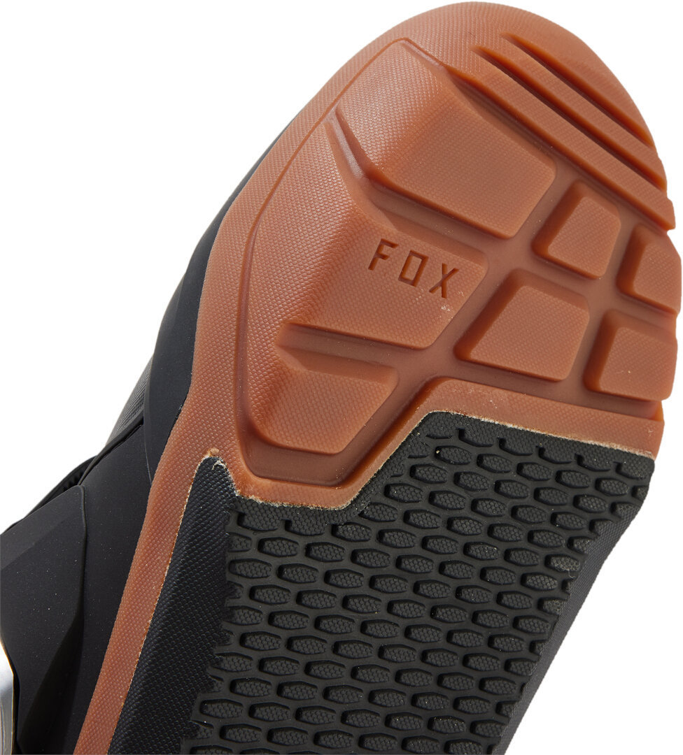 FOX Motion X Bottes de motocross imperméables noir/marron 9,5 Figure 9
