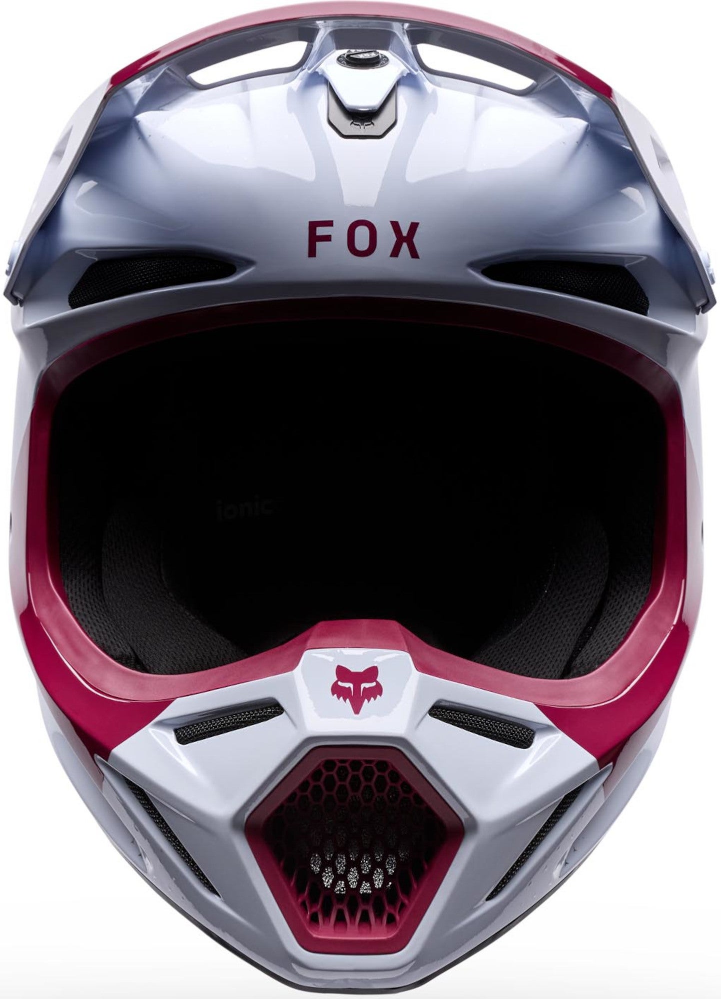 FOX V3 Tine Motocross sisak fehér/rózsaszín/fekete XL (61/62) 3. ábra