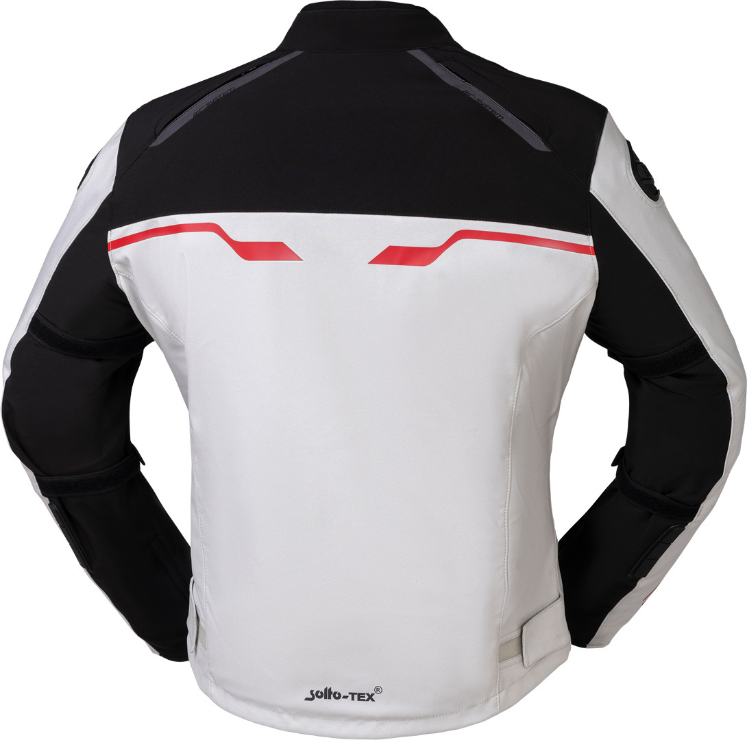 IXS Hexalon-ST waterproof Motorcycle Textile Jacket white/red/black M Figure 2