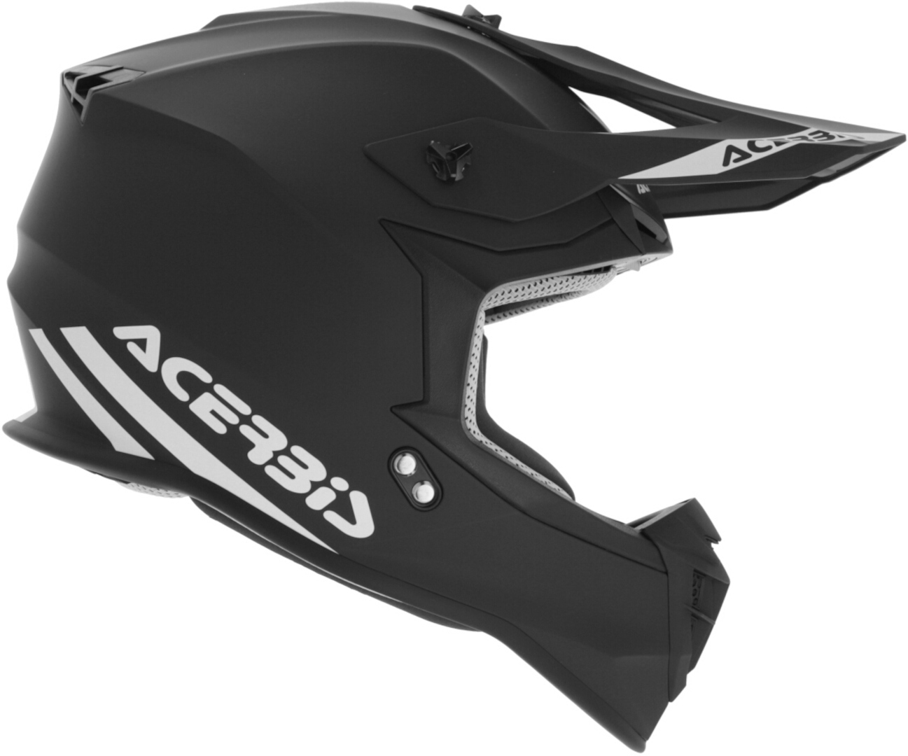 Acerbis Linear Solid Casco da motocross nero opaco XXL (63/64) Figura 5