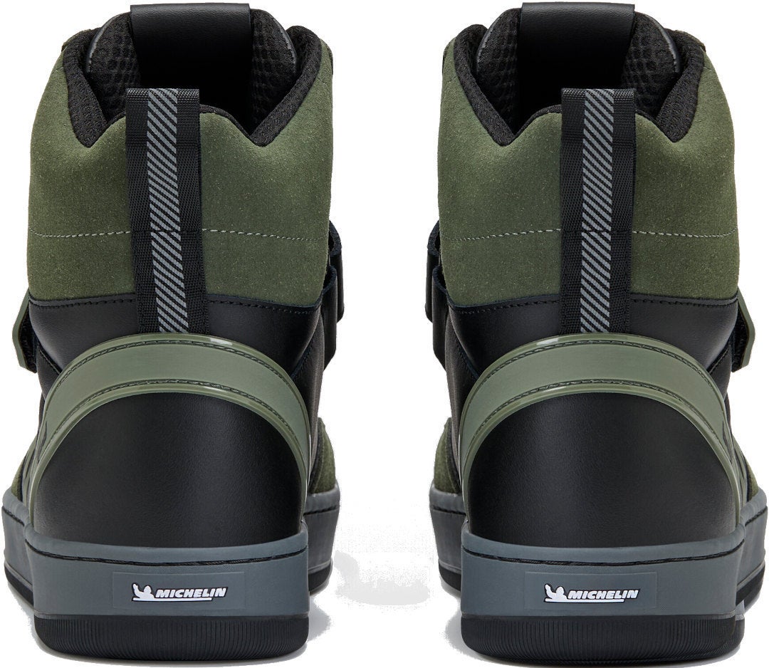 XPD Moto Pro H2Out Chaussures de moto imperméables Vert/Noir 38 Figure 10