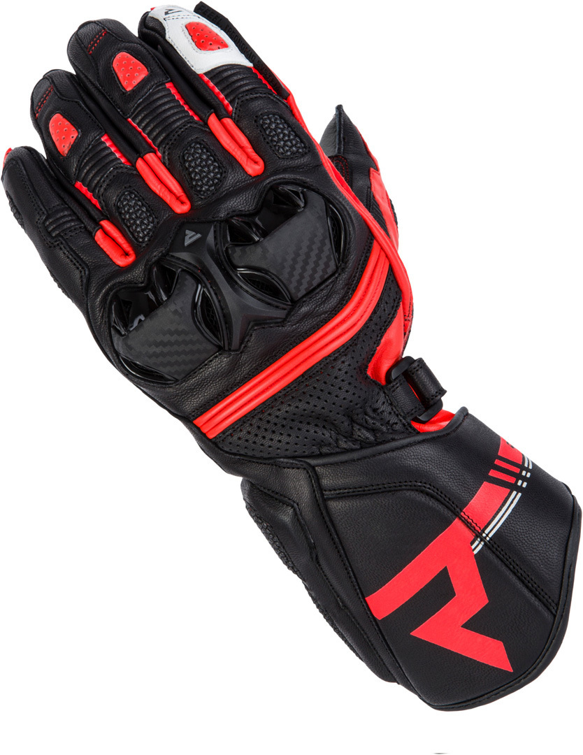 Rebelhorn ST II Long Motorradhandschuhe schwarz/grau/rot L Abbildung 2