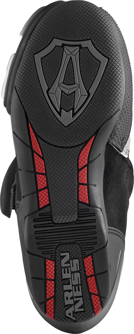 Arlen Ness Pro Shift 2 Motorcycle Boots black/grey/white 40 Figure 4