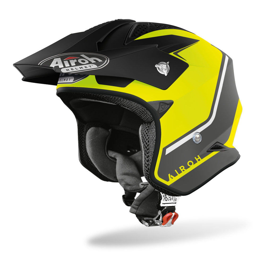 Airoh TRR S Keen Cască cu reacție de probă Galben mat XS (53/54) Figura 1