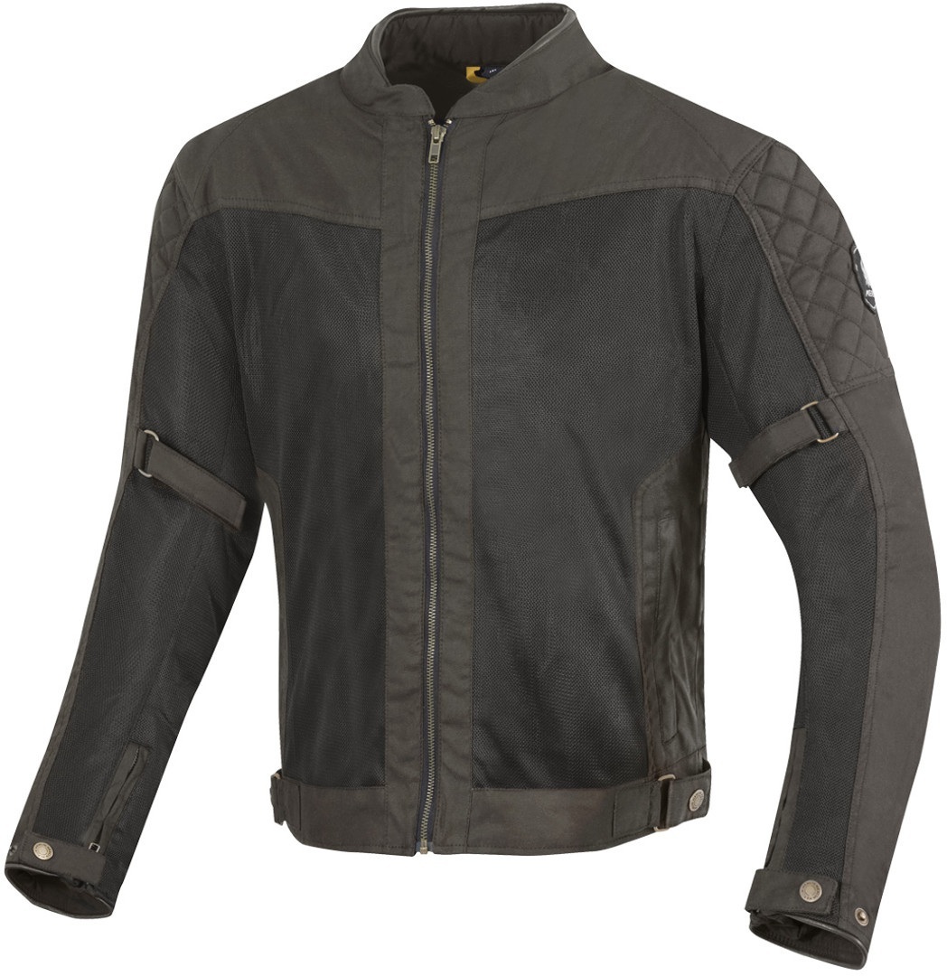 Merlin Chigwell Lite Motorcycle Waxed Jacket olive L Figure 1