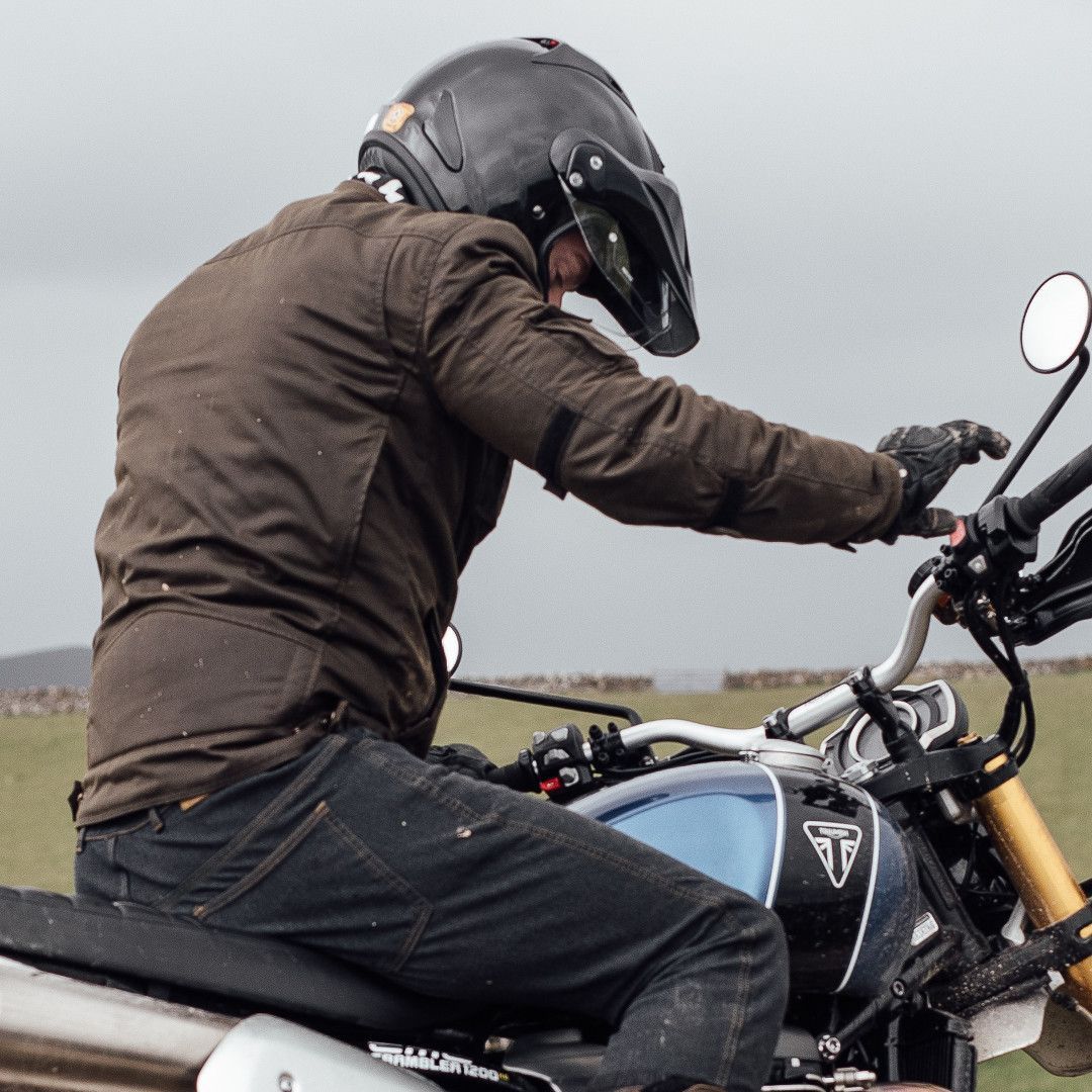 Merlin Nomad D3O Explorer Chaqueta textil para motocicleta oliva XL Figura 9