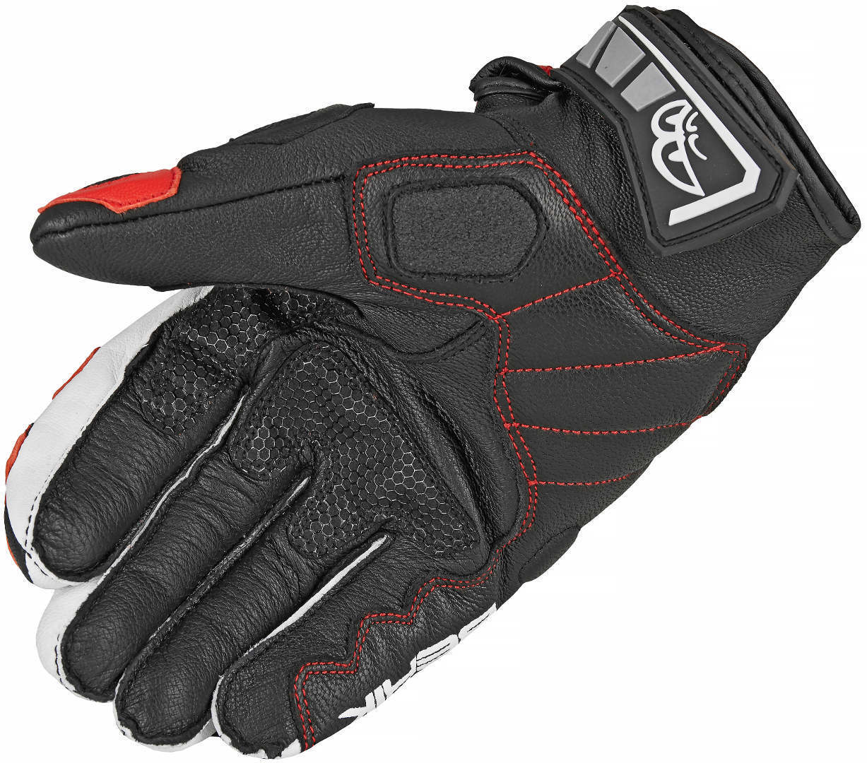 Berik Sprint Gants de moto noir/rouge L Figure 4