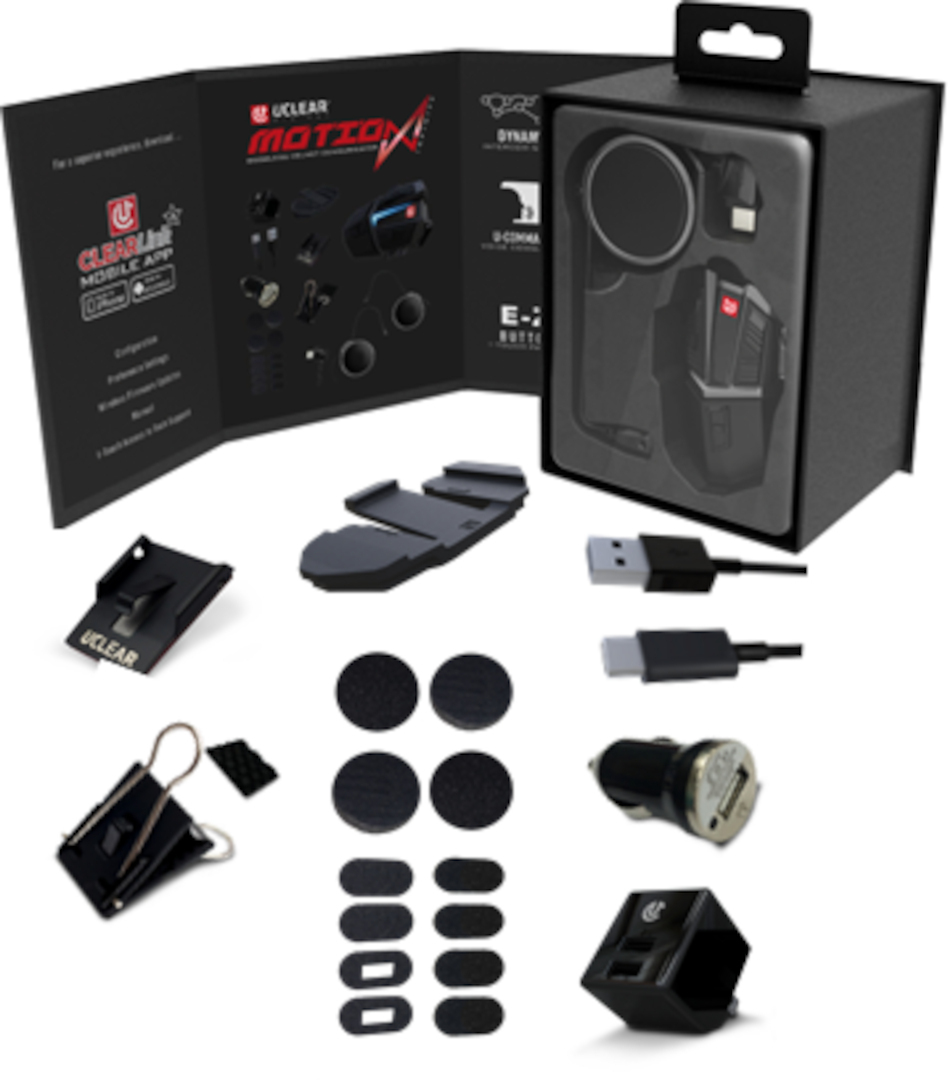 UCLEAR Motion Infinity Pacote único do sistema de comunicação Bluetooth Figura 6