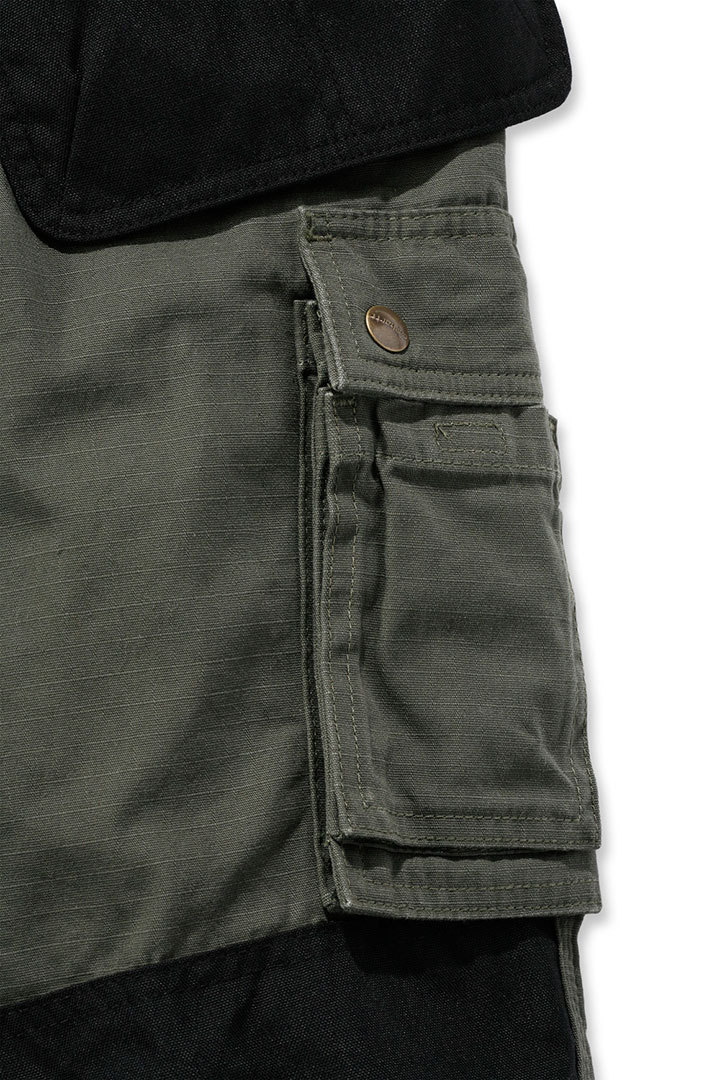 Carhartt Multi Pocket Ripstop 바지 짙은 녹색 40 L32 그림 5