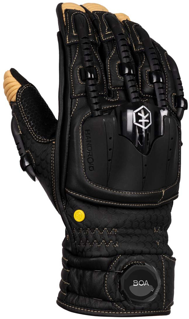 Knox Handroid POD MK5 Mănuși de motocicletă Negru/nisip S Figura 1
