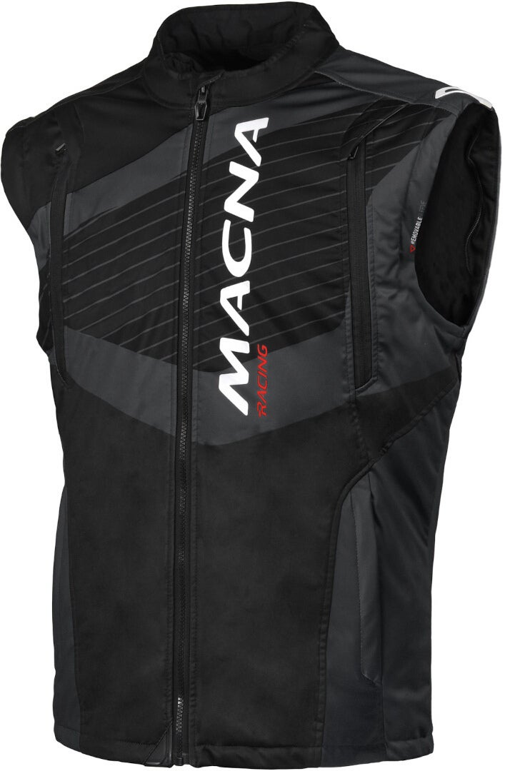 Macna Crest Giacca Motocross Bianco/nero 3XL Figura 3