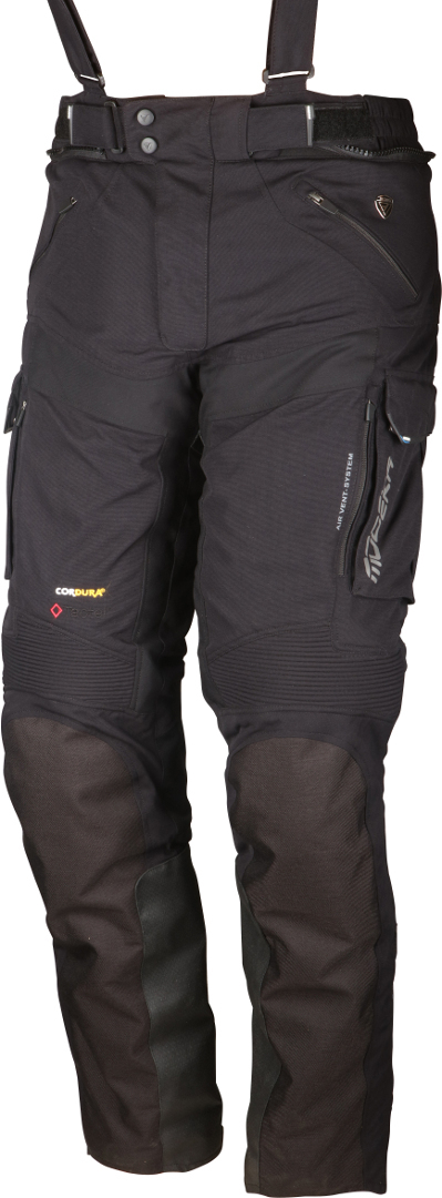 Modeka Tacoma III Motorcycle Textile Pants black Lang S Figure 1