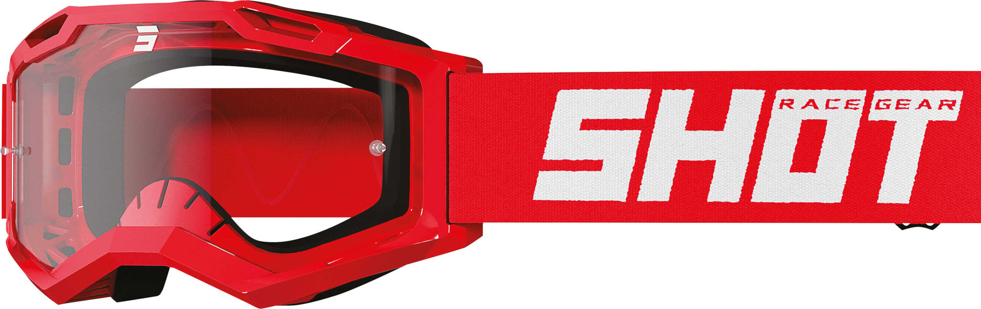 Shot Rocket Kid 2.0 Ochelari de motocross roșu Figura 1