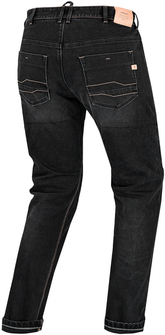 SHIMA Devon Jeans de motocicleta preto 32 L32 Figura 2