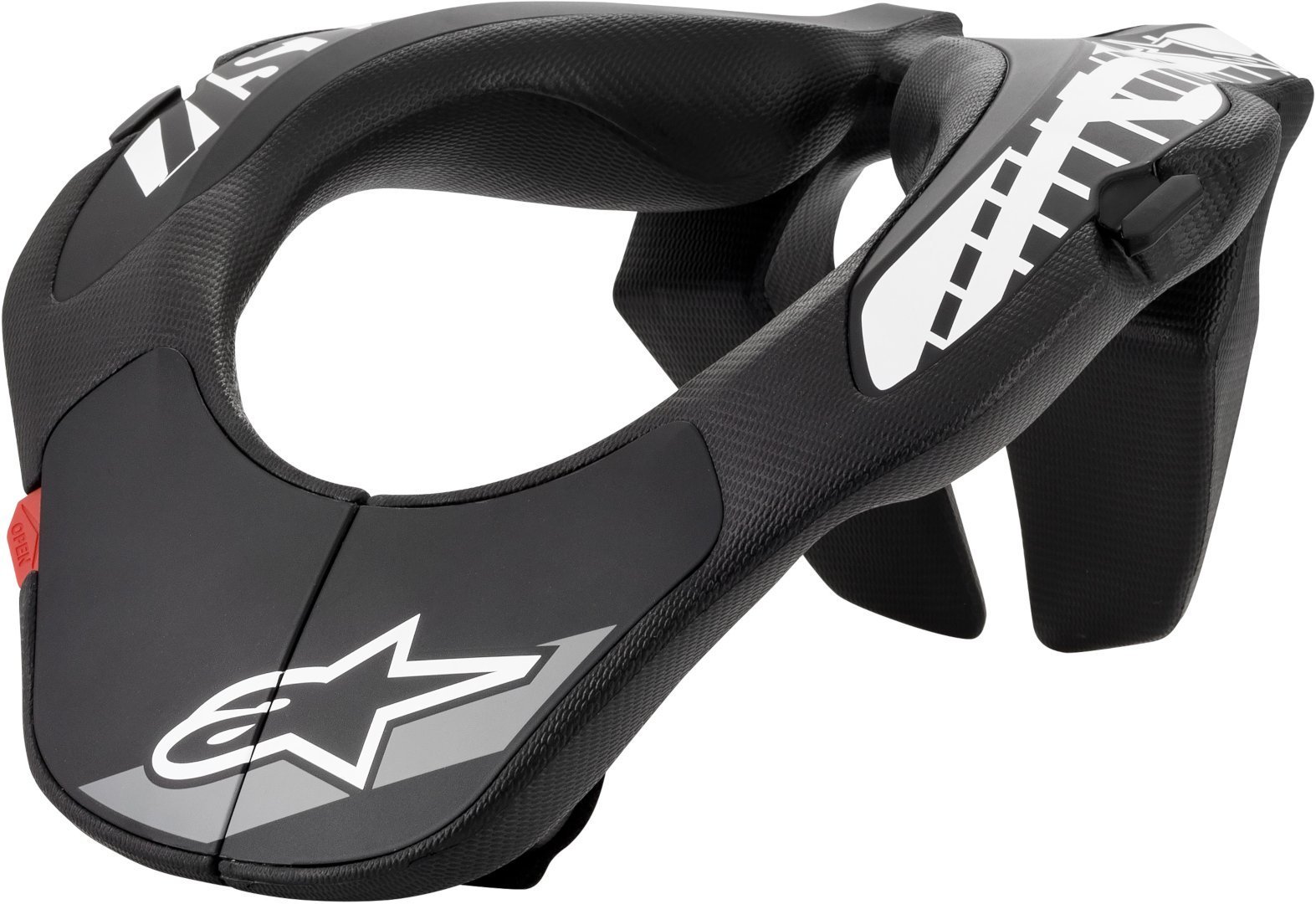 Alpinestars Support Protectorul gâtului pentru tineret alb/negru Figura 1